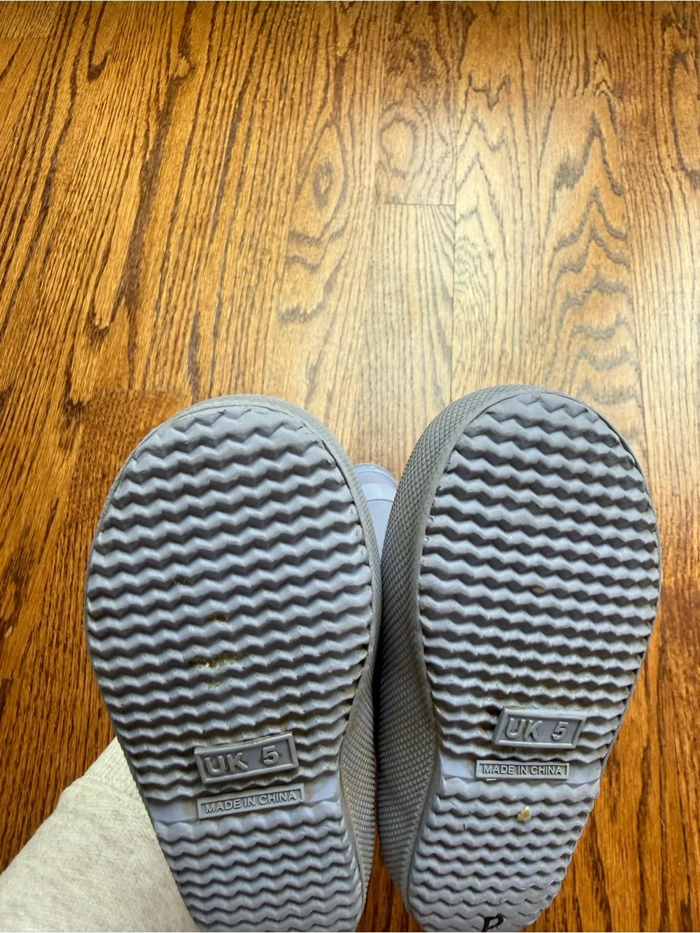 Hunter Kids Rain Boots in Light Lavender Sz 6